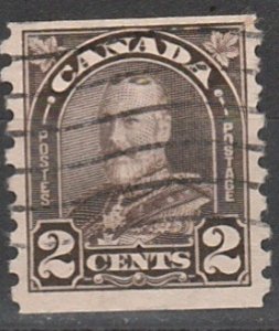 #182 Canada Used George V coil