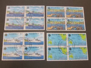 Norfolk Island 1983 Sc 319-22 BLK(4) CTO set FU