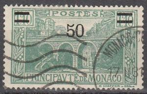 Monaco #96  F-VF Used CV $8.75  (K1746)