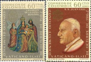 176940 MNH COLOMBIA 1963 CONCILIO ECUMENICO VATICANO