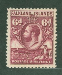 Falkland Islands #59 Unused Single