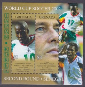 2002 Grenada 5158-5159/B693 2002 FIFA World Cup in Japan and Korea 6,00 €