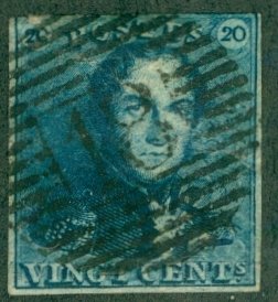 BELGIUM 2 USED (RL) 484 CV $57.50 BIN $9.00