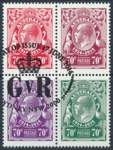 Australia SC# 4124d SG 4185a GV stamps  Used with fdc see details & scans