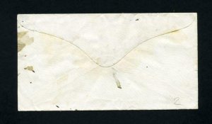 # 26 on cover from Ellington, CT to WIndsor, CT - 5-5-1850's