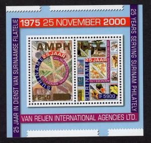 Surinam  #1230a   MNH  2000  sheet  philatelic agent