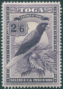 Tonga 1943 2s 6d deep purple SG81 unused