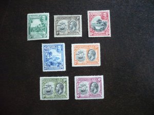 Stamps - Grenada - Scott# 114-120 - Mint Hinged Part Set of 7 Stamps