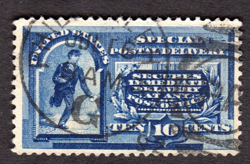 Special Delivery  Scott # E2   used   Cat = $ 45.00      Lot 170428 -1