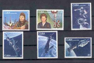 Cuba - Mi. 2125-30 (Space) - MNH - E097