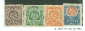 Mexico #304-5/307-8 Unused