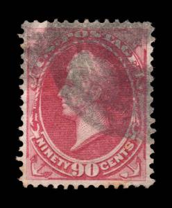 US 1870-1 #155 90c Perry Sound Stamp 