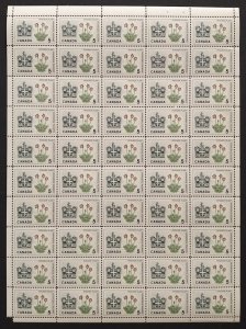 Canada 427 Sheet Field Stock MNH