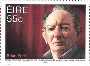 Ireland Sc. #1855 (mnh) 55c playwrights: Brian Friel (2009) (stock photo)