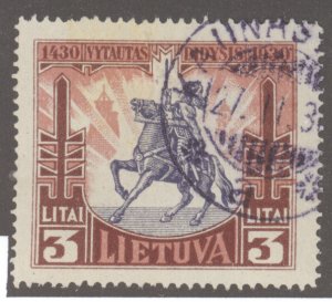 Lithuania, Scott #252, Used