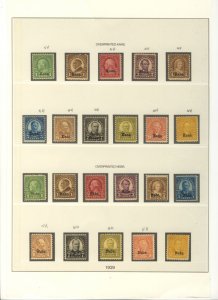 MALACK 658 - 679 F/VF OG NH, complete set, fresh col..MORE.. b5145