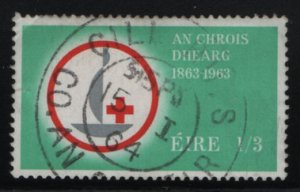 Ireland 1963 used Sc 191 1sh3p International Red Cross Centenary