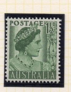 Australia 1950- GVI Early Issue Fine Mint Hinged 1.5d. 223634