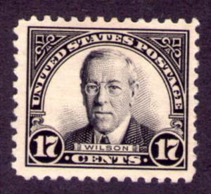 airpost's #623 MINT, HINGED. 