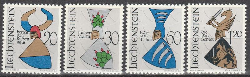 Liechtenstein #411-4   MNH  (S6268)