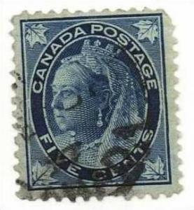 Queen Victoria Maple Leaf Issue - Scott#70