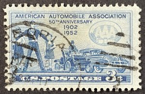 US #1007 Used F/VF 3c American Automobile Association 1952 [B29.4.4]