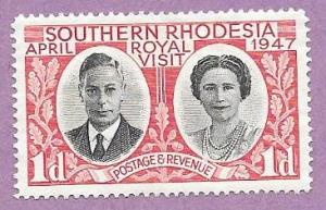 Southern Rhodesia Used Stamp Scott 66 #ca