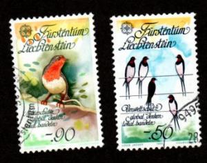 Liechtenstein # 829-830 Used!