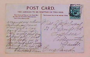 GUERNSEY 1904 on PICTURE CARD