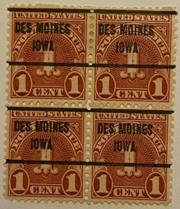 United States 1917-1931 Precancel Postage Due 121 Mint Stamps Lot