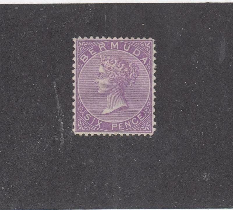 BERMUDA # 5 VF-MLH QUEEN VICTORIA 6p CAT VALUE $30+