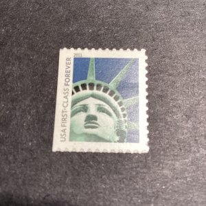 Scott # 4518-Lady Liberty ATM Booklet Single-MNH-2011-US