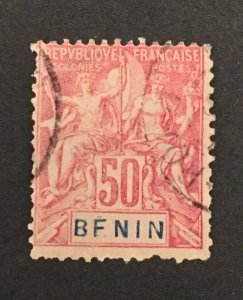 Benin 1894 #43, Used, CV $16