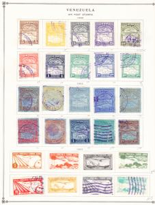 Venezuela Large Collection on Pages... Hundreds of Stamps Mint/Used (*)(o)