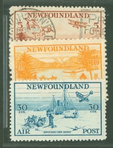 Newfoundland #C13-5 Unused Multiple