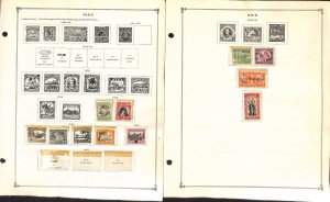 Niue Stamp Collection on 20 Scott International Pages, 1902-1983
