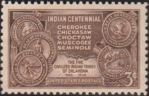 # 972 MINT NEVER HINGED ( MNH ) INDIAN CENTENNIAL