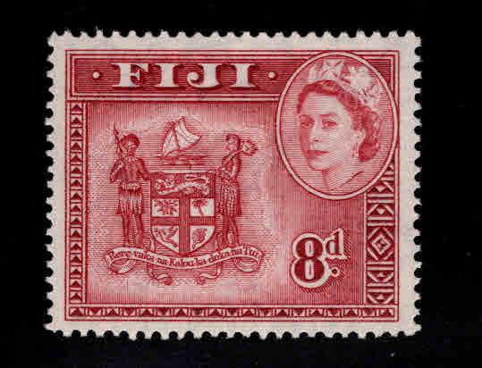 FIJI Scott 155 MH* QE2 Coat of Arms stamp