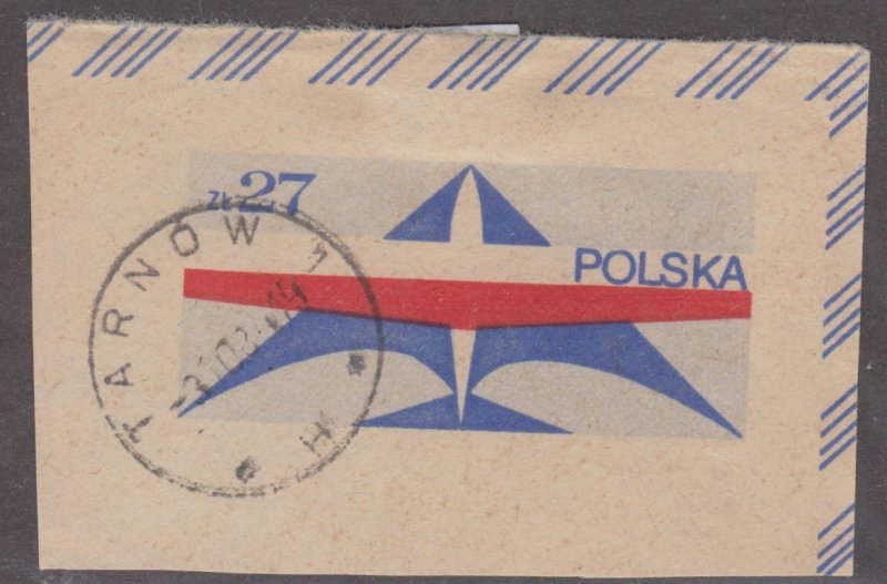 Poland Air Mail Postal Stationary 27zł - Unknown Date