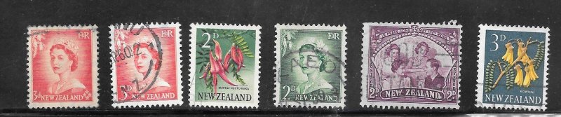 NEW ZEALAND #Z8 Used Mixture 10 Cent Collection / Lot