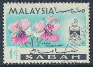 Sabah - North Borneo SG 431  SC#  21a MLH Flowers Orchids see details & scans