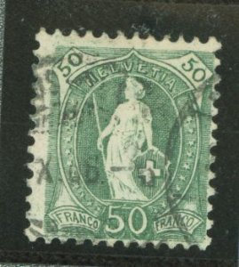 Switzerland #107 Used Single