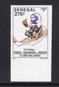 Senegal   #1196 MNH  1996  Paris - Dakar rally  Imperf.  275fr