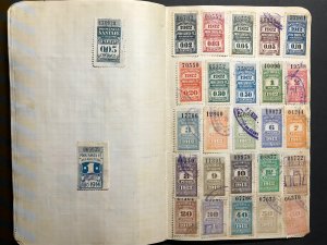 Argentina Revenue Stamps Mint/Used 1884-1912 (1100 Stamps)