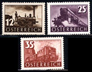 Austria 1937  Scott #385-7 MNH (CV 15.00)