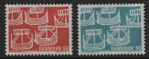 Denmark  454-455 MNH SET