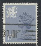 Great Britain Wales  SG W44ea SC# WMMH30a  Type II  Used  see details phospho...