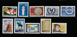 Finland 440-449 Sets MH Various