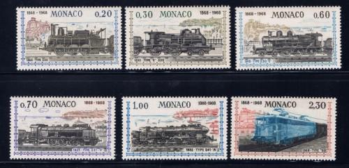 Monaco 692-97 NH 1968 Trains Set 