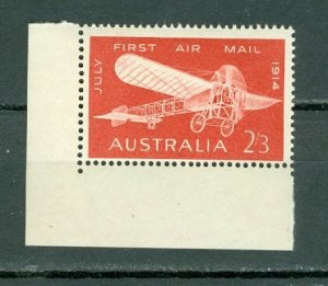 AUSTRALIA AVIATION #383 CORNER STAMP MNH...$3.25